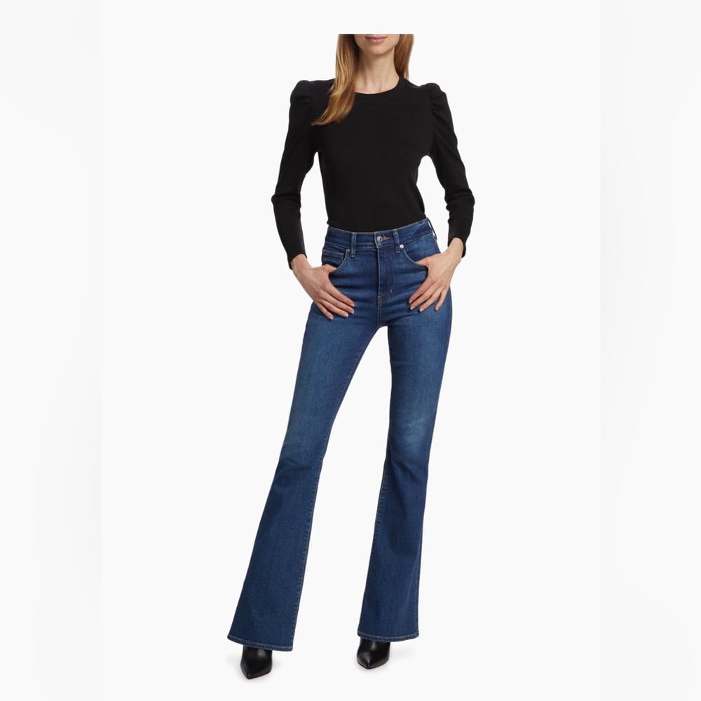 Veronica Beard
Britney Cotton Puff-Sleeve Top